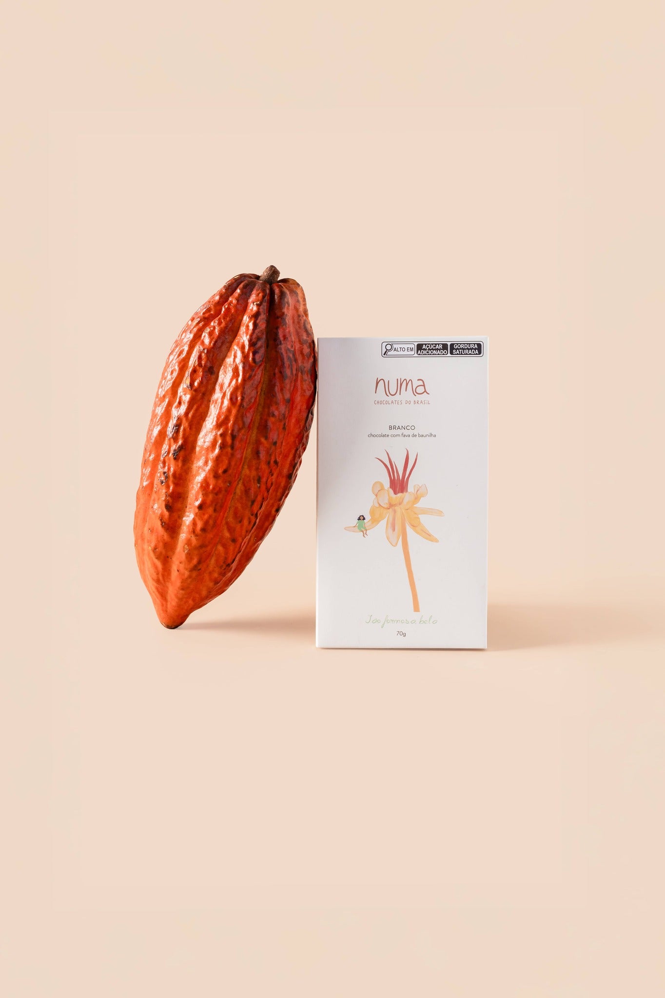 Branco com fava de baunilha - Tão formosa, bela